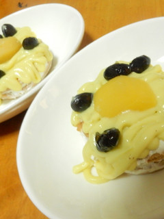 栗きんとんヨーグルトのモンブランクリーム-レシピのメイン写真