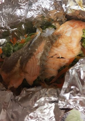 離乳食後期〜完了☆魚のホイル焼き-レシピのメイン写真