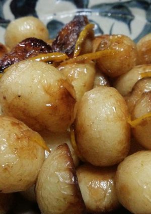 こかぶの揚げたんゆずがけ-レシピのメイン写真