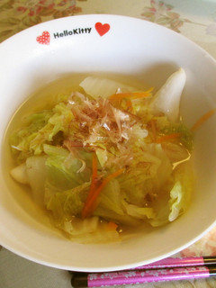 たっぷり白菜の☆簡単お雑煮(=^・^=)-レシピのメイン写真