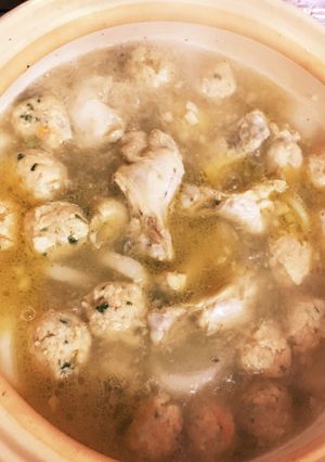 簡単サムゲタン風 手羽元煮 風邪などにも-レシピのメイン写真