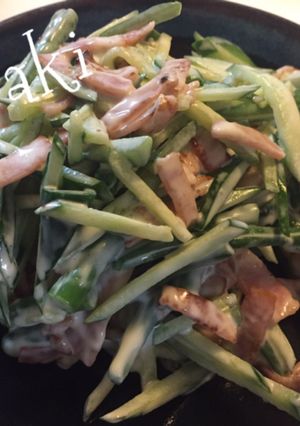 インゲンがいっぱい食べれるサラダ☆-レシピのメイン写真