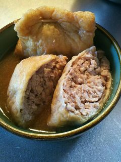 挽き肉とえのきの巾着煮-レシピのメイン写真