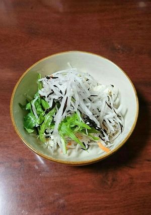 大根とひじきたっぷり♪豆腐サラダ-レシピのメイン写真