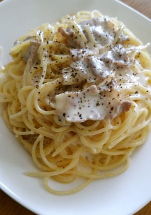 激安!マヨネーズカルボナーラ-レシピのメイン写真