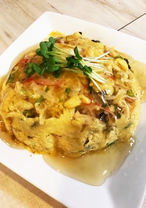 今日は簡単天津丼♪簡単♪楽チン♪-レシピのメイン写真
