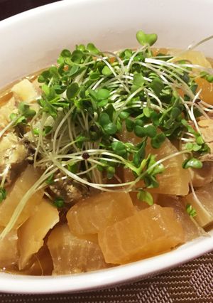 シンプルなのに美味しい♪大根と鶏肉の煮物-レシピのメイン写真