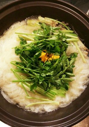 ぶりしゃぶPart 2 玉ねぎとせり-レシピのメイン写真