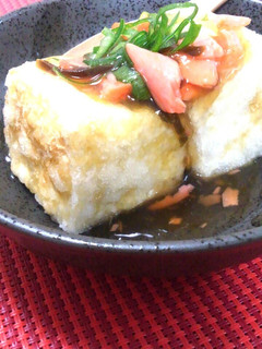 鮭餡の揚げ出し豆腐-レシピのメイン写真