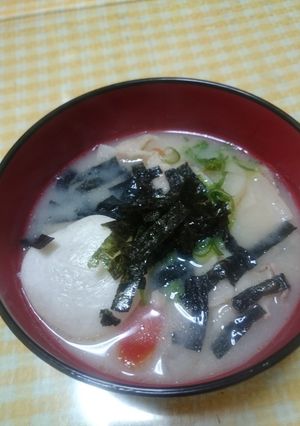 ▲白味噌雑煮-レシピのメイン写真