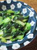 ター菜のオイマヨ炒め