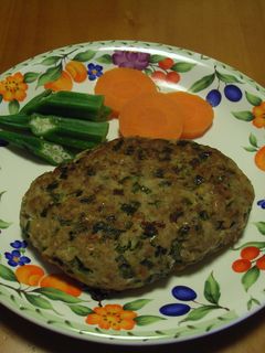 大豆とニラのヘルシーなハンバーグ-レシピのメイン写真