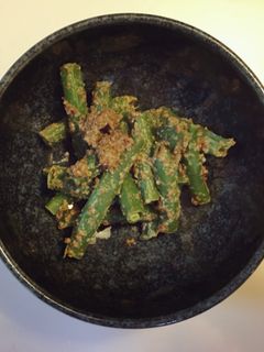 簡単!いんげんの胡麻和え-レシピのメイン写真