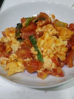 台湾家庭料理☆トマたま炒め☆炒番茄蛋-レシピのメイン写真