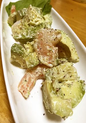 エビとアボガドの粒マスタードサラダ-レシピのメイン写真