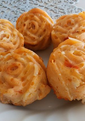 バター不使用♪簡単♪おかずマフィン-レシピのメイン写真