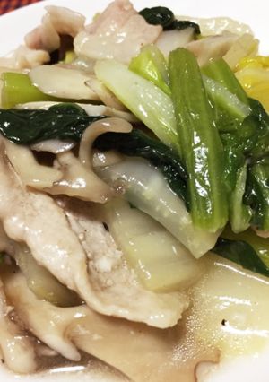 白菜と豚肉の中華風炒め-レシピのメイン写真