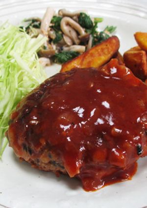 簡単！おいしい！ひじき入り豆腐ハンバーグ-レシピのメイン写真