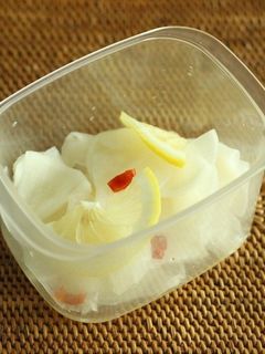大根とレモンのさっぱり甘酢漬け-レシピのメイン写真