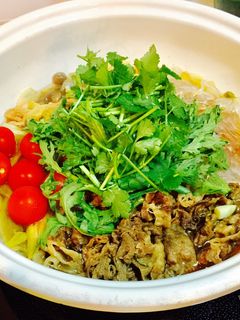 パクチー食べたい。すき焼きちゃん-レシピのメイン写真
