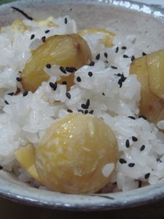 秋の定番♪栗ごはん-レシピのメイン写真