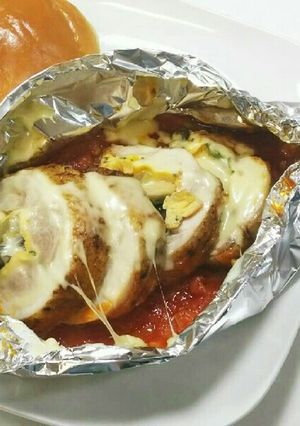 セロリのチキンロール-レシピのメイン写真