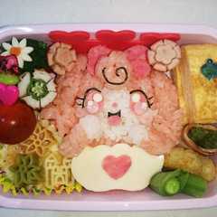 รูปของ キャラ弁 ヒミツのここたまメロリー