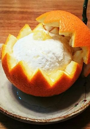 本日のおやつ だいだいのリコッタチーズ-レシピのメイン写真