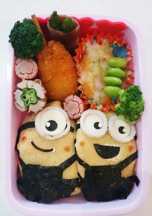 キャラ弁 ミニオンズ-レシピのメイン写真