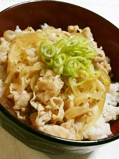 簡単!豚丼-レシピのメイン写真
