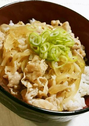 簡単！豚丼-レシピのメイン写真