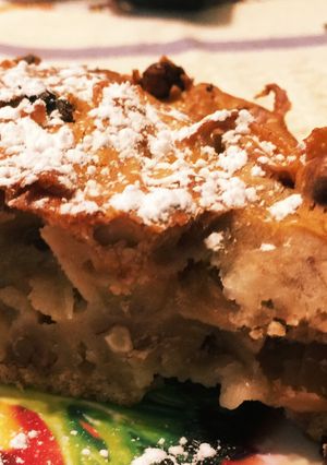 素朴なりんごとイチジク、くるみのケーキ-レシピのメイン写真