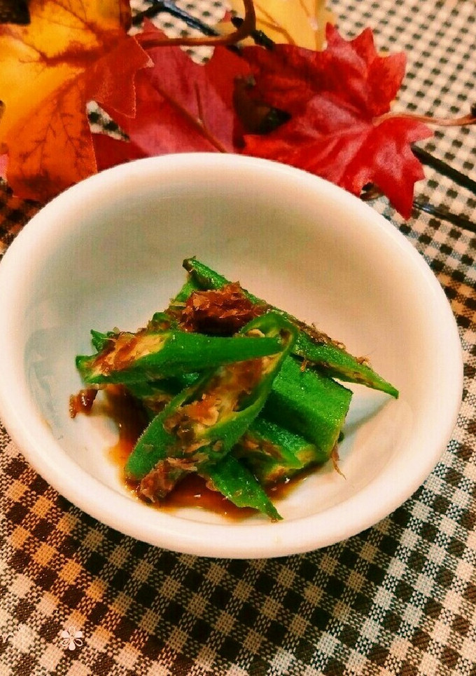 夏野菜 ❤ オクラのおかか和え-レシピのメイン写真