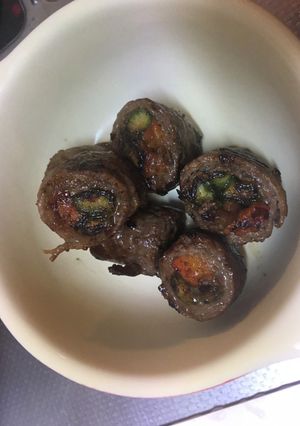 ★お弁当★ひとくちサイズの肉巻き野菜-レシピのメイン写真