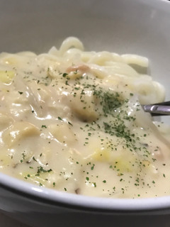 ほんのり和風シチュウうどん-レシピのメイン写真