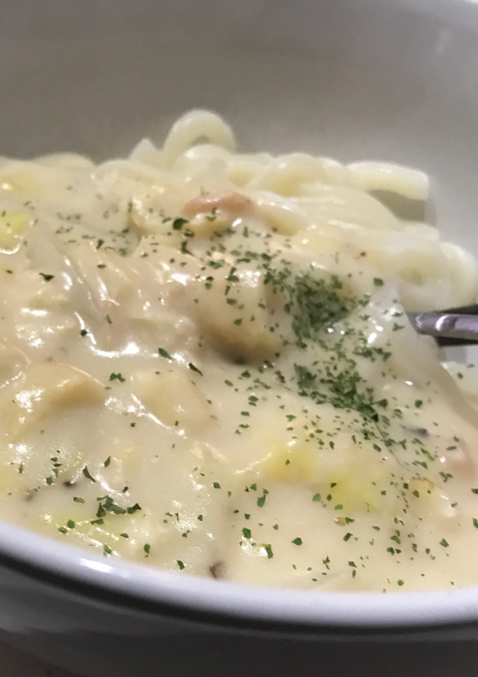 ほんのり和風シチュウうどん-レシピのメイン写真