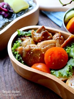 お弁当に!定番☆鶏もも肉の照り焼き-レシピのメイン写真