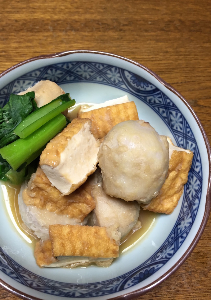 厚揚げと里芋の煮物-レシピのメイン写真