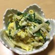 えのきとたまごと青梗菜の和風炒め♫