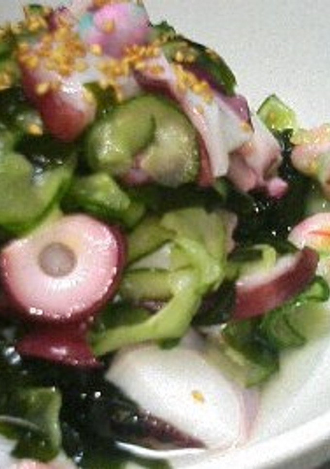 きゅうりとワカメの酢の物-レシピのメイン写真