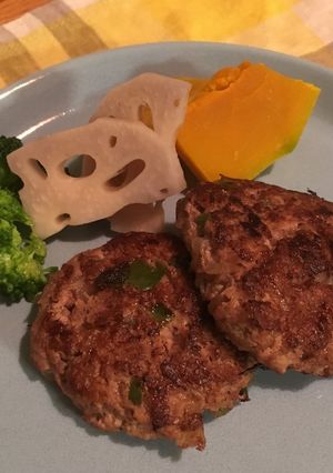 ハンバーグ＊離乳食つかみ食べ＊卵不使用-レシピのメイン写真