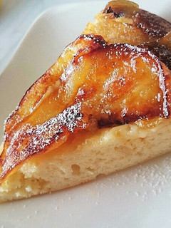 薄力粉de簡単フライパンりんごケーキ♪-レシピのメイン写真