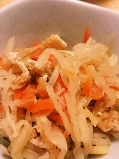切り干し大根の煮物-レシピのメイン写真