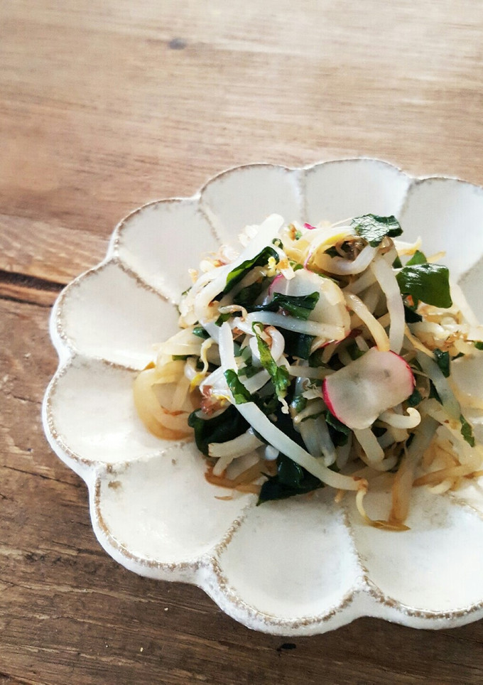 GFもやしとわかめの和物-レシピのメイン写真