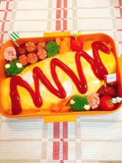 お弁当に☆簡単オムライス-レシピのメイン写真