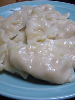 手作りの皮でモヤシたっぷりの水餃子-レシピのメイン写真
