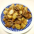 皮むき簡単♬里芋と豚肉のごま味噌炒め☆