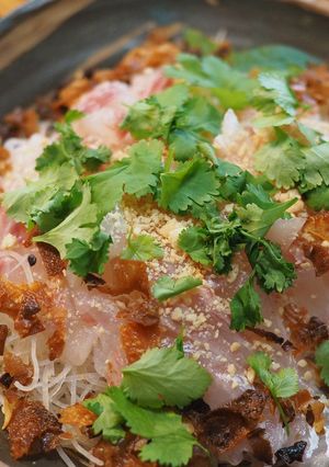 中国風鯛のお刺身-レシピのメイン写真
