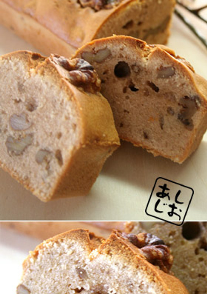しっとり素敵♪栗と胡桃のパウンドケーキ-レシピのメイン写真