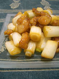 鶏皮とねぎの甘辛炒め-レシピのメイン写真